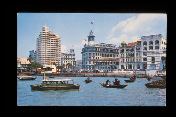 Reclaimed Land Changed Singapore's Waterfront - Collyer Quay in 1960s by Ghetto Singapore